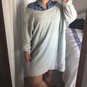 Cozy Free People Sweatshirt Dress